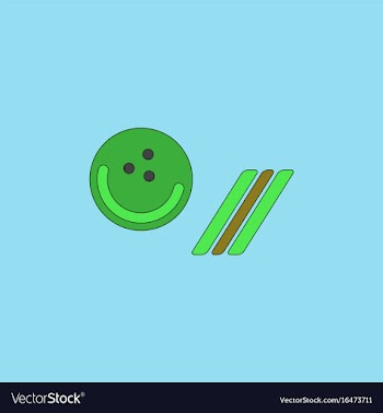 Bowling ball icon stock vector image