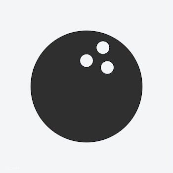 Bowling ball isolated on background | Free stock vector - 457597
