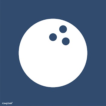Bowling ball isolated on background | Free stock vector - 457698