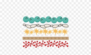 Bowling Clipart Border - Bowling Clip Art Border