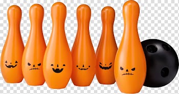 Bowling pin Halloween Spooktacular Halloween costume, bowling transparent background PNG clipart