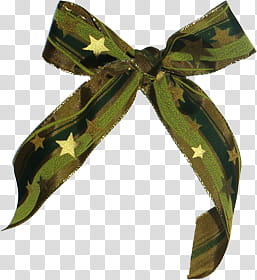 Bows, green and brown ribbon pin art transparent background PNG clipart