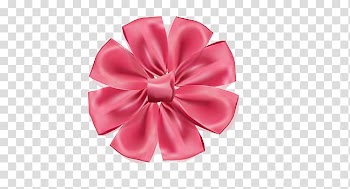 Bows , pink ribbon art transparent background PNG clipart
