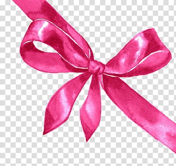 Bows , pink ribbon bow transparent background PNG clipart