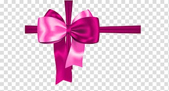 Bows , pink ribbon transparent background PNG clipart