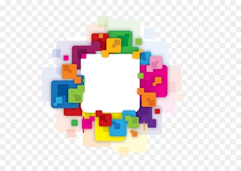 Box Graphic design Graphic arts - Colorful squares 