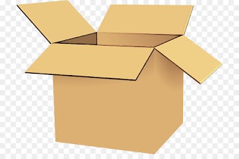 box shipping box yellow carton packing materials
