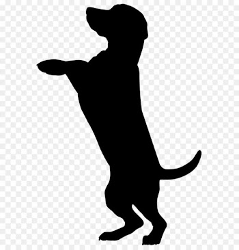 Boxer Dobermann Cat Pet sitting Silhouette - Dog Silhouette PNG Clip Art Image 