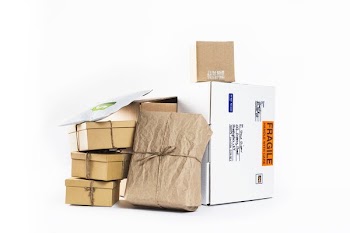 Boxes Waiting For Pickup