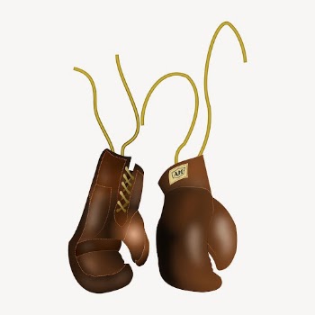 Boxing gloves clipart, collage element | Free PSD - rawpixel