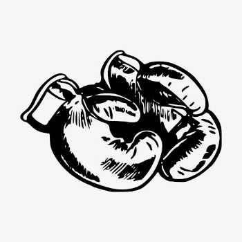 Boxing gloves drawing, vintage sport | Free Vector - rawpixel