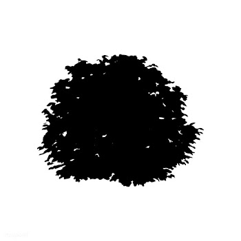 Boxwood silhouette on white background | Free stock vector - 488650