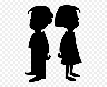 Boy And Girl Clip Art - Cartoon Girl And Boy