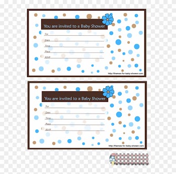 Boy Baby Shower Invitations 4 - Baby Boy Invitations Free Pokadot