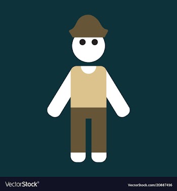 Boy character wearing a sailors costume vector image