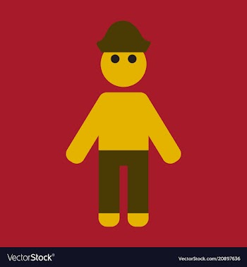 Boy character wearing a sailors costume vector image