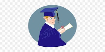 Boy Class Comic Characters Diploma Educati - Graduation Boy Png