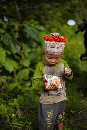 Boy Eating Chips