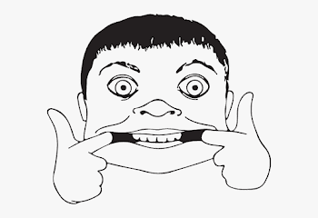 Boy Face Funny Clipart Black And White #3314655 - Free Cliparts on ...