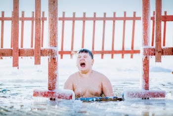 Boy in Body of Water