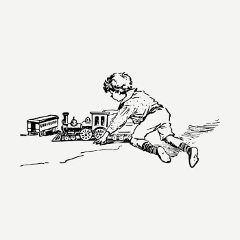 Boy playing with toy drawing, | Free PSD - rawpixel