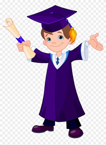 Boy Png Pinterest Clip Art - Animation Graduation Vector Free