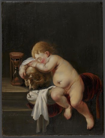 Boy sleeping on a Skull | Free Photo - rawpixel