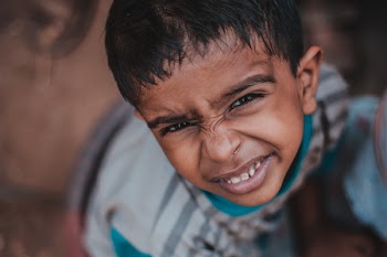 Boy Taking Selfie