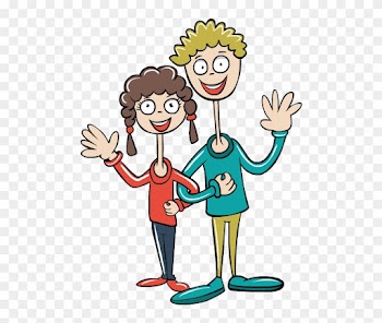 Boy - Teacher Clip Art Boy And Girl