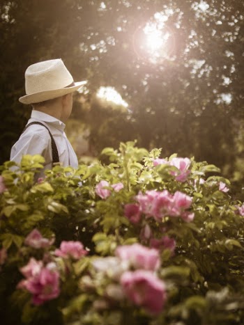 Boy Wearing White Hat