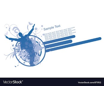 Boy with floral vector image