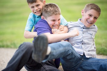 Boys Having Fun