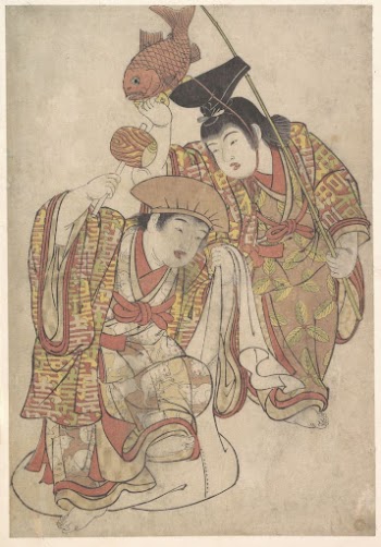 Boys Maquerading as Daikoku and | Free Photo - rawpixel