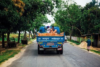 Boys on Truck