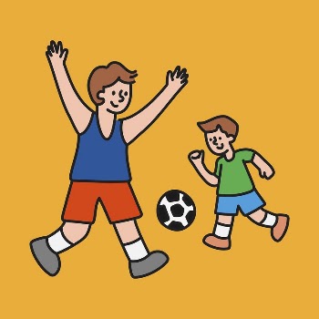 Boys playing football collage element, | Free Vector - rawpixel
