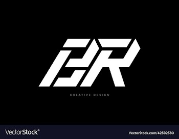 br letter branding creative logo design