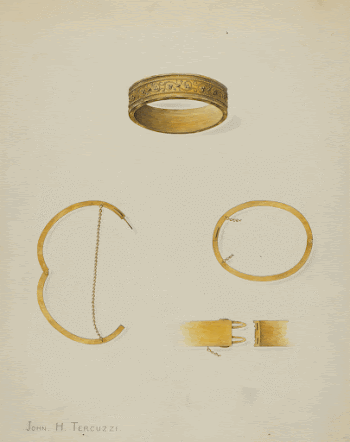 Bracelet (c. 1938) by John | Free Photo - rawpixel