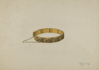 Bracelet (c. 1939) by Walter | Free Photo - rawpixel