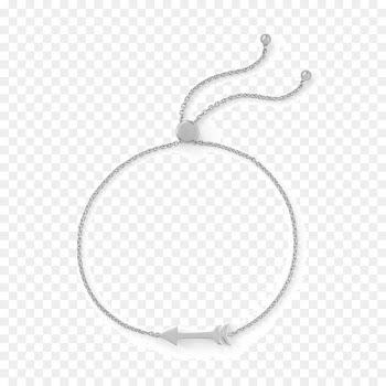 Bracelet Necklace Sterling silver Rhodium - necklace 
