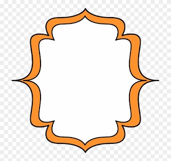 Bracket Clip Art Orange Double Bracket Frame Free Clip - Orange Frame Clip Art