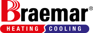 Braemar heating cooling Logo Vector