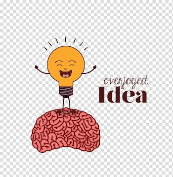Brain , color light villain with brain transparent background PNG clipart