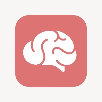 Brain, education icon, flat graphic | Free Icons - rawpixel