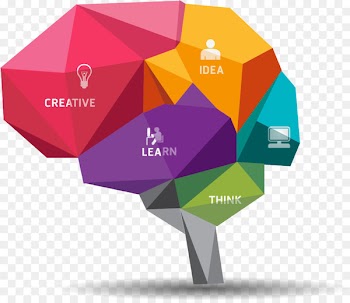 Brain Polygon Illustration - brain 