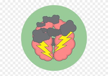 Brain Storm, Head Storm, Brain Tempest, Cloud, Fog, - Portable Network Graphics