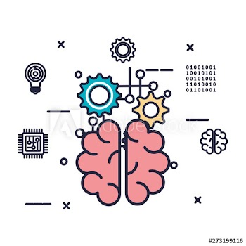 brain storming icon vector illustrator