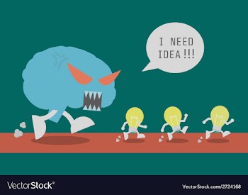 Brainhungry vector image