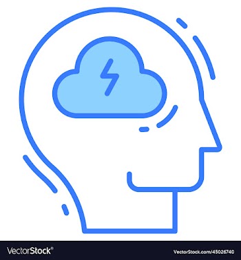 brainstorm icon for graphic and web design