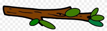Branch Leaves Green Nature Plant Tree Spring - Tree Branch Cartoon Png