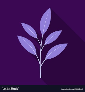 Branches silhouette isolated on color background vector image